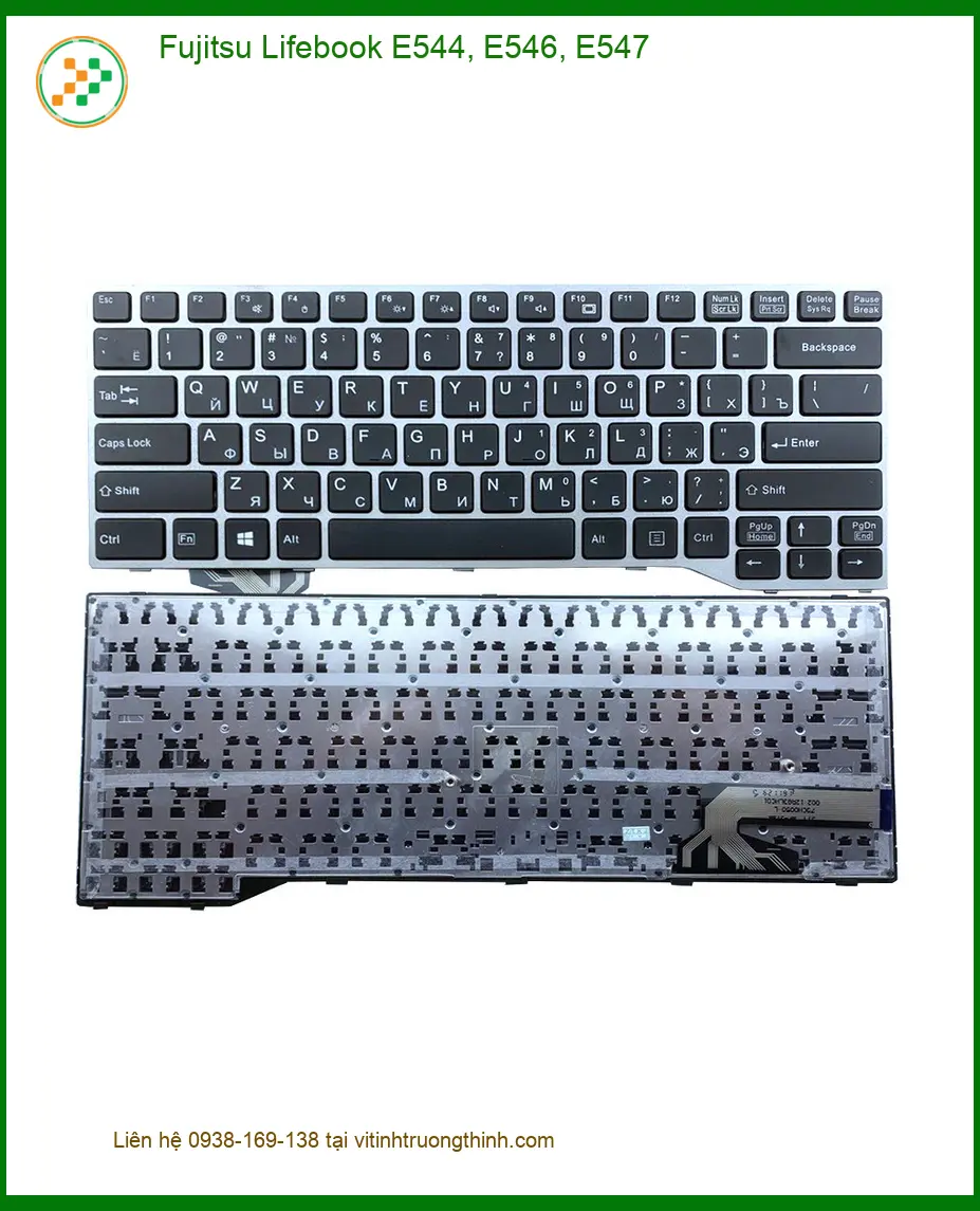 Bàn phím Laptop Fujitsu Lifebook E544 E546 E547 - Thay Thế Giá Rẻ TPHCM
