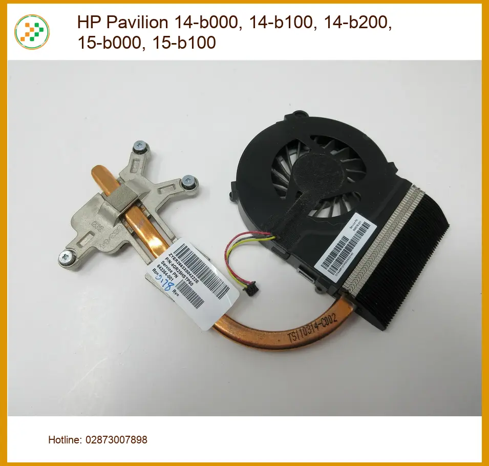Fan Laptop HP Pavilion 14-b000, 15-b000 - Thay Lấy Liền Giá Rẻ Tại TPHCM