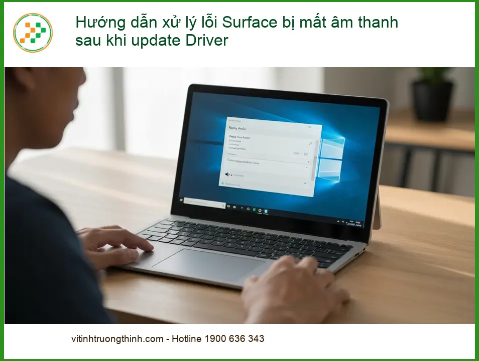 Hướng dẫn xử lý lỗi mất âm thanh sau update Driver - Cách tự xử lý tại nhà