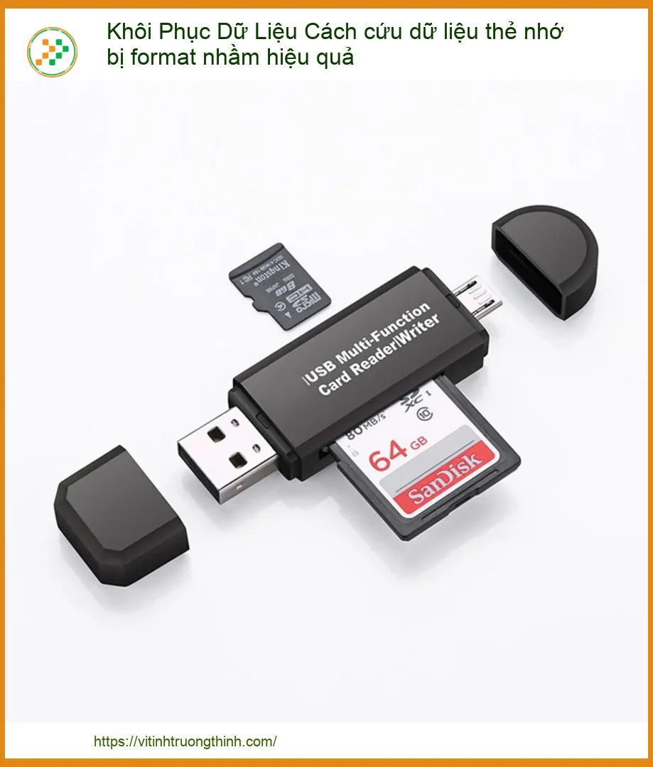 Khôi Phục Dữ Liệu Thẻ Nhớ Bị Format Nhầm: Cách Cứu Dữ Liệu Hiệu Quả Nhất
