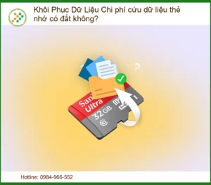 Khôi Phục Dữ Liệu Thẻ Nhớ: Chi Phí Cứu Dữ Liệu Có Đắt Không? Giải Mã Từ A-Z