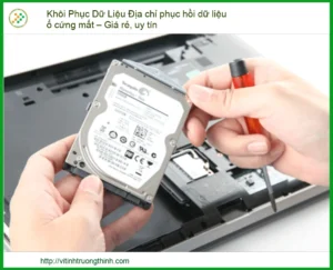 Khôi Phục Dữ Liệu Ổ Cứng Mất: Địa Chỉ Uy Tín, Giá Rẻ Tại TP.HCM