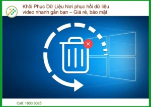 Khôi Phục Dữ Liệu Video Nhanh Gần Bạn – Giá Rẻ, Bảo Mật Tuyệt Đối!