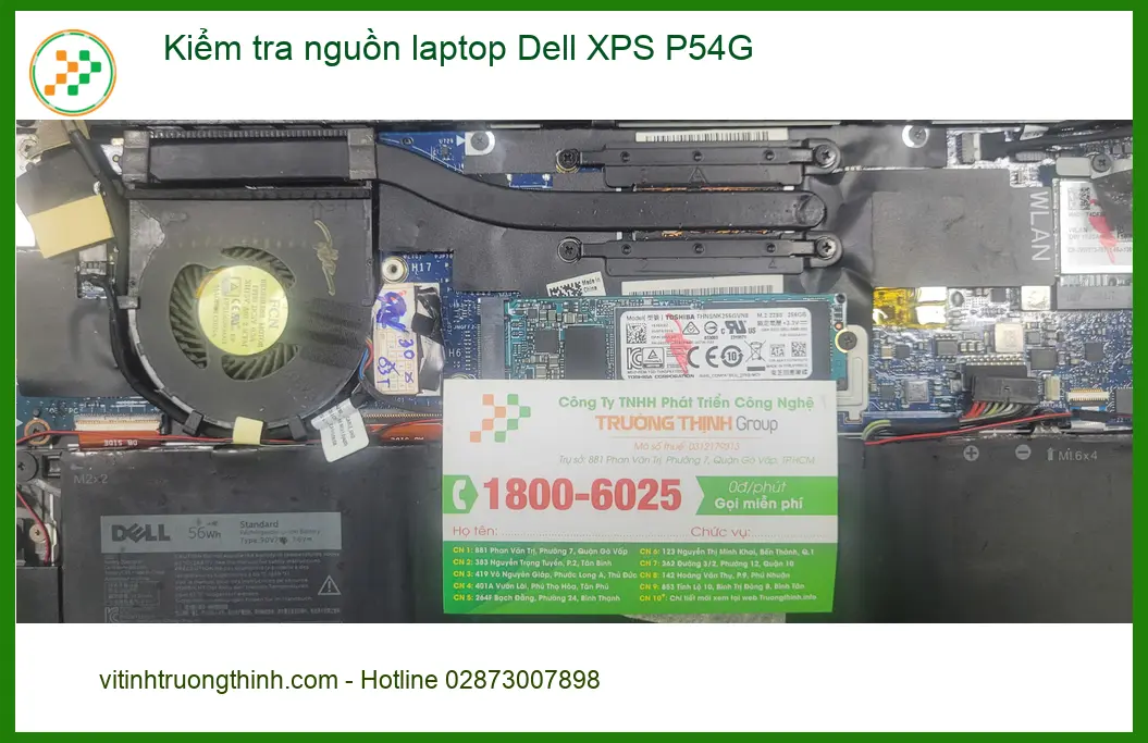 Dịch vụ kiểm tra nguồn laptop Dell XPS P54G Quận Bình Tân - Anh Khải review