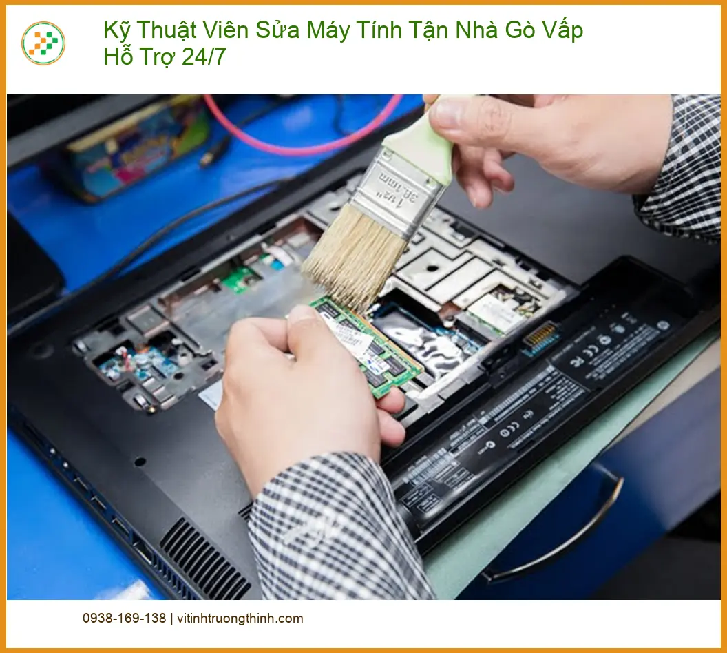 Sửa máy tính tận nhà Gò Vấp 24/7 - Kỹ thuật viên chuyên nghiệp