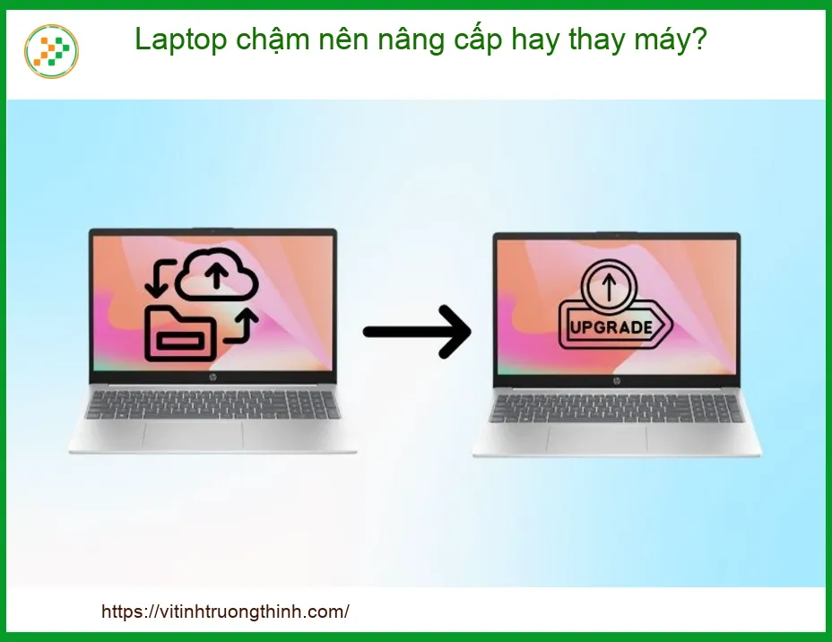 Laptop Chậm Nên Nâng Cấp Hay Thay Máy? – Phân Tích Chi Tiết & Giải Pháp Tối Ưu
