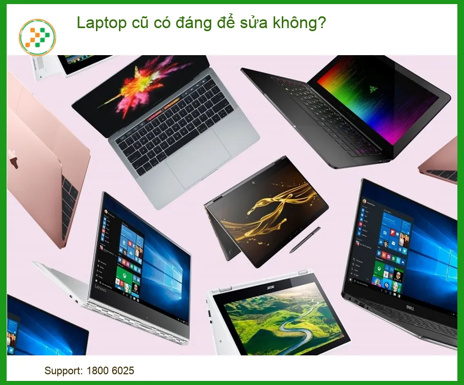 Laptop Cũ Có Đáng Để Sửa Không? Phân Tích Từ Chuyên Gia Vi Tính Trường Thịnh