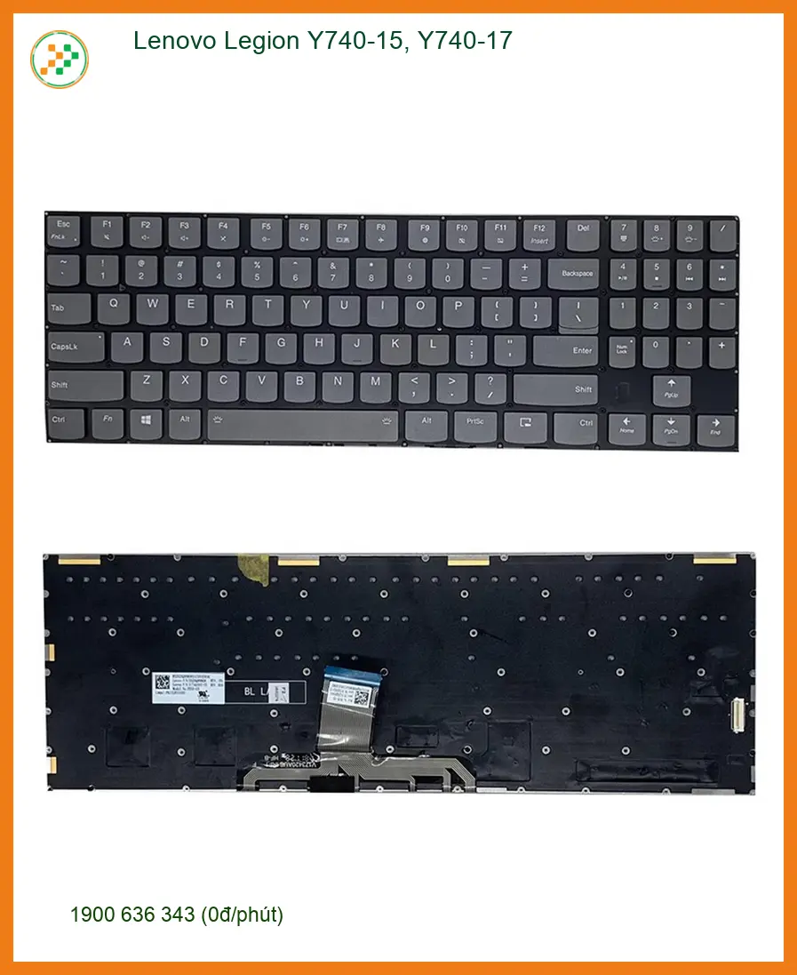 Bàn phím Laptop LENOVO Legion Y740 - Thay Lắp Tận Nơi TPHCM Giá Rẻ