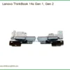 Bản lề Laptop Lenovo ThinkBook 14s Gen 1, 2 – Địa chỉ thay lấy liền TPHCM