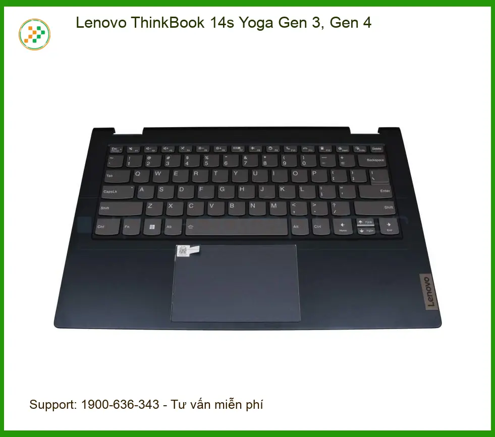 Bàn phím Laptop LENOVO ThinkBook 14s Yoga Gen 3, 4 - Lắp Đặt Giá Rẻ Tại Shop