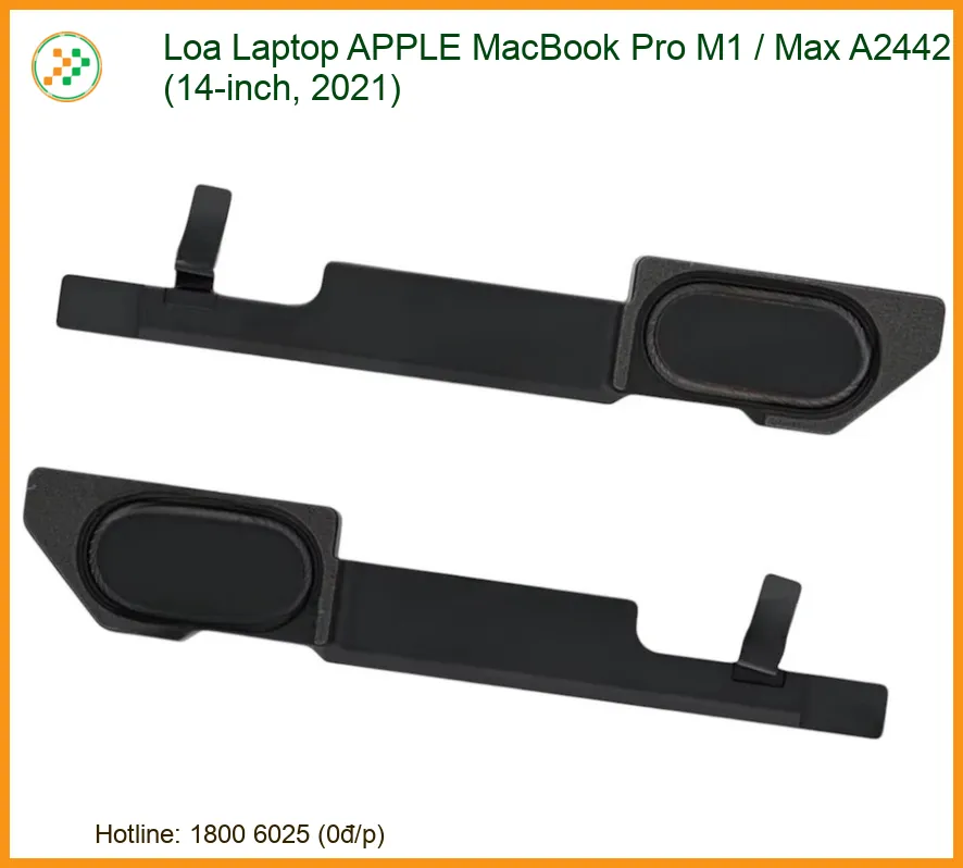 Loa Laptop MacBook Pro M1/Max A2442 (14-inch) Chính Hãng | Thay Mới, Lắp Đặt Tận Nơi