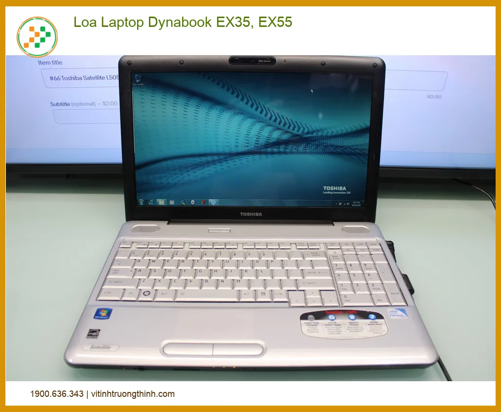 Loa Laptop Dynabook EX35, EX55 Chính Hãng - Sửa Chữa & Thay Thế Tận Nơi HCM