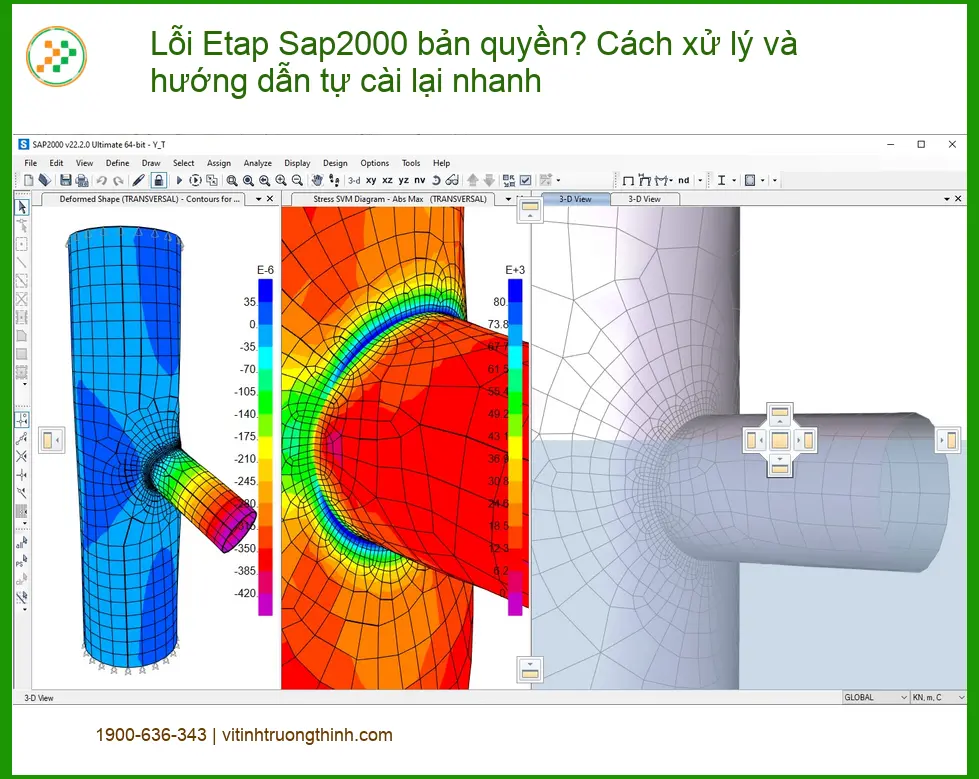 Thủ thuật Phần mềm Lỗi Etap Sap2000 bản quyền – Cách tự xử lý tại nhà