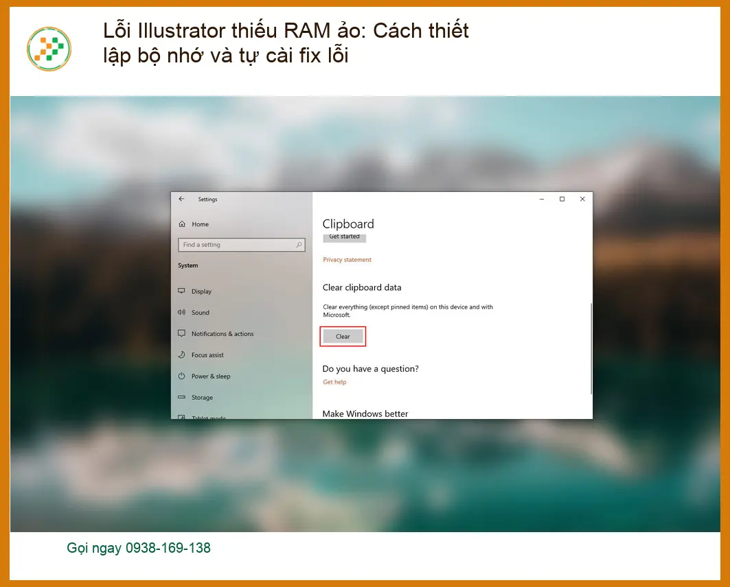 Lỗi Illustrator thiếu RAM ảo: Cách fix - Trung tâm hỗ trợ gần đây