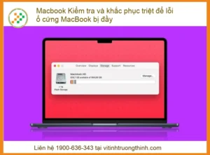 Macbook Kiểm tra và khắc phục triệt để lỗi ổ cứng MacBook bị đầy: Hướng dẫn từ A-Z