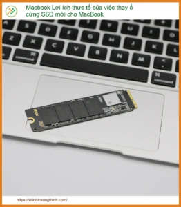 Macbook Lợi ích thực tế của việc thay ổ cứng SSD mới cho MacBook: Tăng tốc vượt trội!