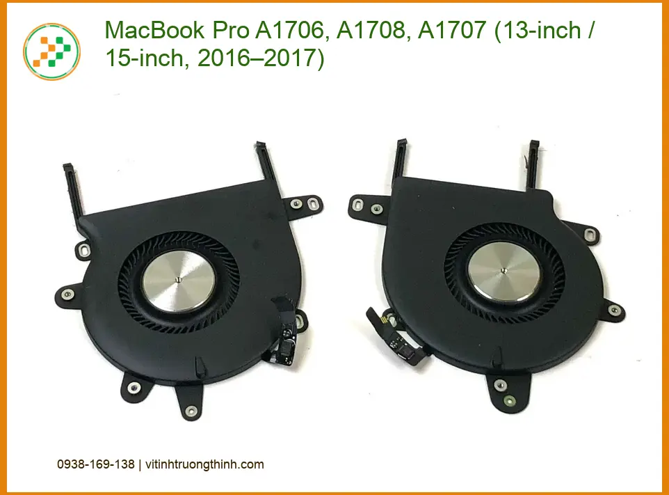 Quạt Macbook Pro A1706 A1708 A1707 - Thay Nhanh Tại TPHCM | Giá Rẻ
