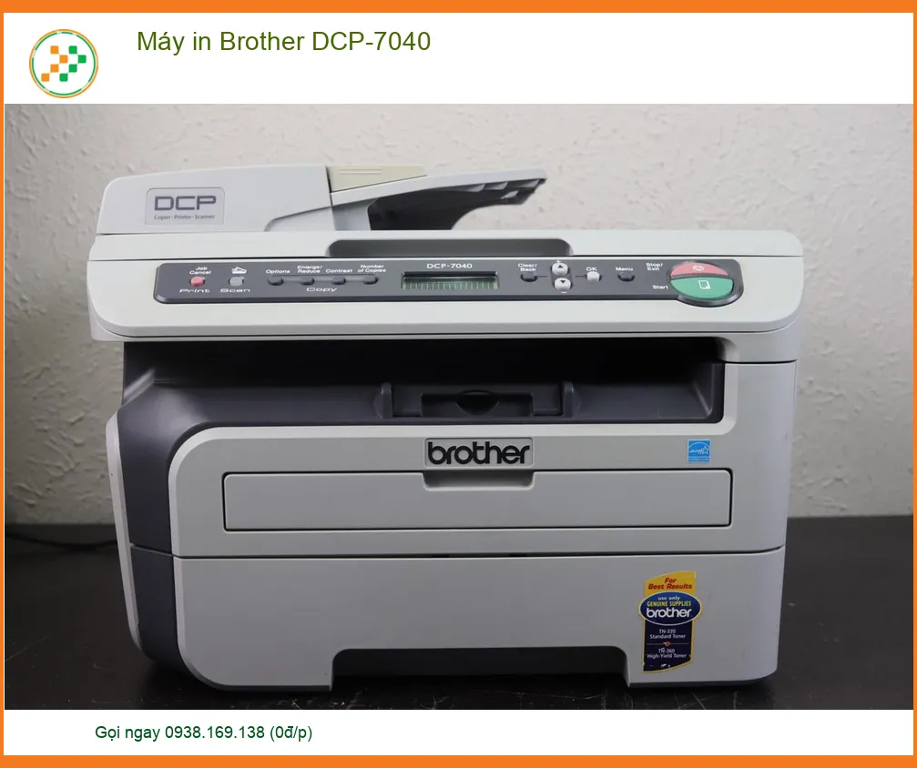 Máy in Brother DCP-7040 Giá Tốt | Sửa Chữa & Đổ Mực Tận Nơi