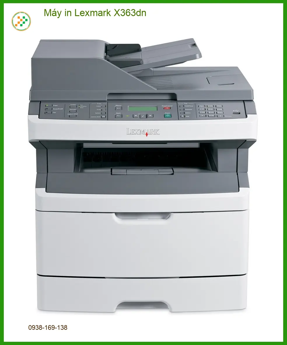Máy in Lexmark X363dn - Địa chỉ sửa máy in lấy liền TPHCM