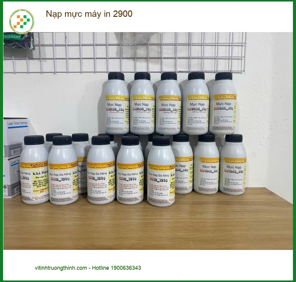 Anh Quân tìm dịch vụ Nạp mực máy in 2900 Quận Tân Bình lấy liền ảnh thực tế 1