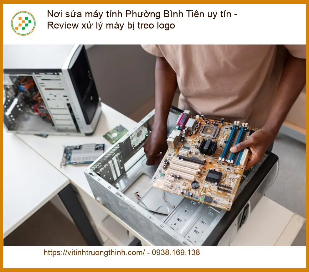 Sửa máy tính Phường Bình Tiên uy tín bị treo logo - Địa chỉ hỗ trợ
