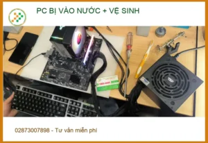 Chị Thảo kế toán review dịch vụ sửa PC bị vào nước, vệ sinh Quận 9