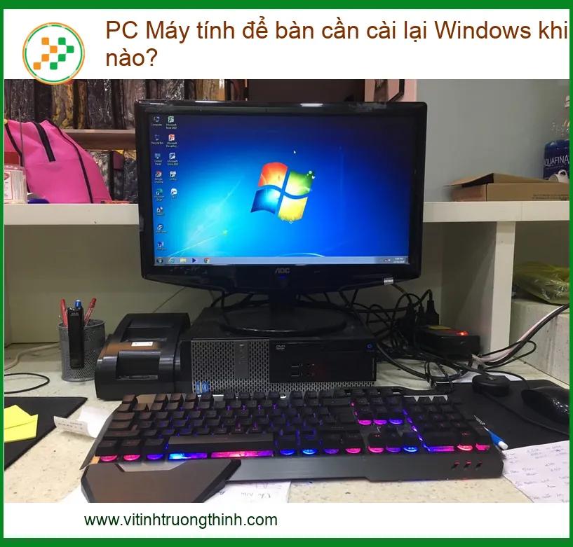PC Máy tính để bàn cần cài lại Windows khi nào? – Giải pháp cài đặt nhanh chóng và tối ưu tại nhà