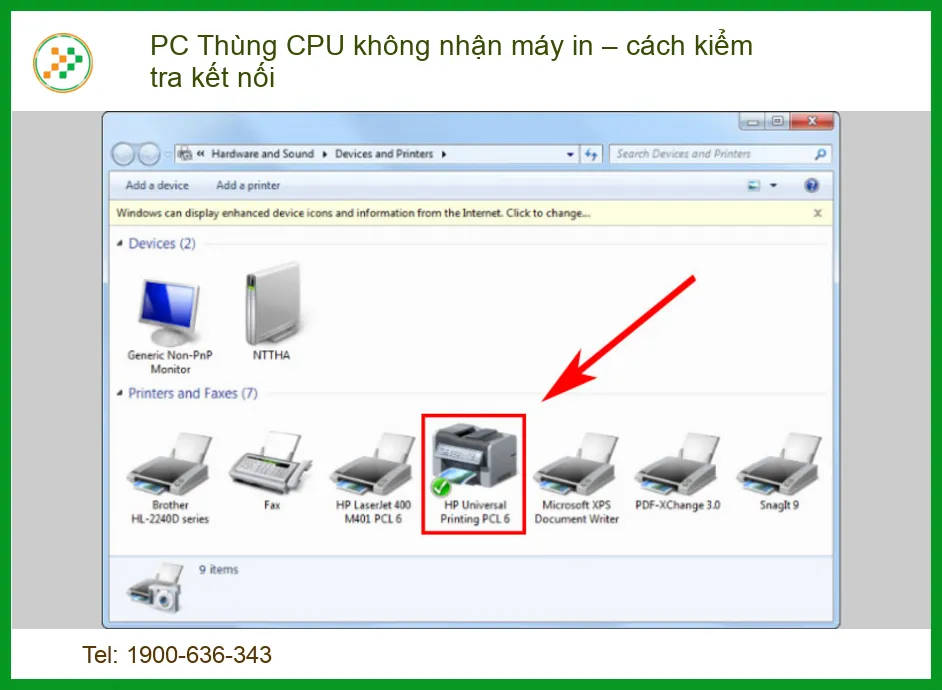 PC Thùng CPU Không Nhận Máy In: Hướng Dẫn Kiểm Tra và Khắc Phục Nhanh Chóng