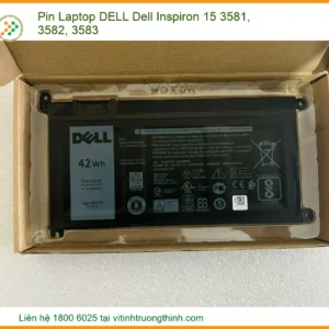Pin Laptop Dell Dell Inspiron 15 3581, 3582, 3583 Chính Hãng – Thay Thế Uy Tín Tphcm