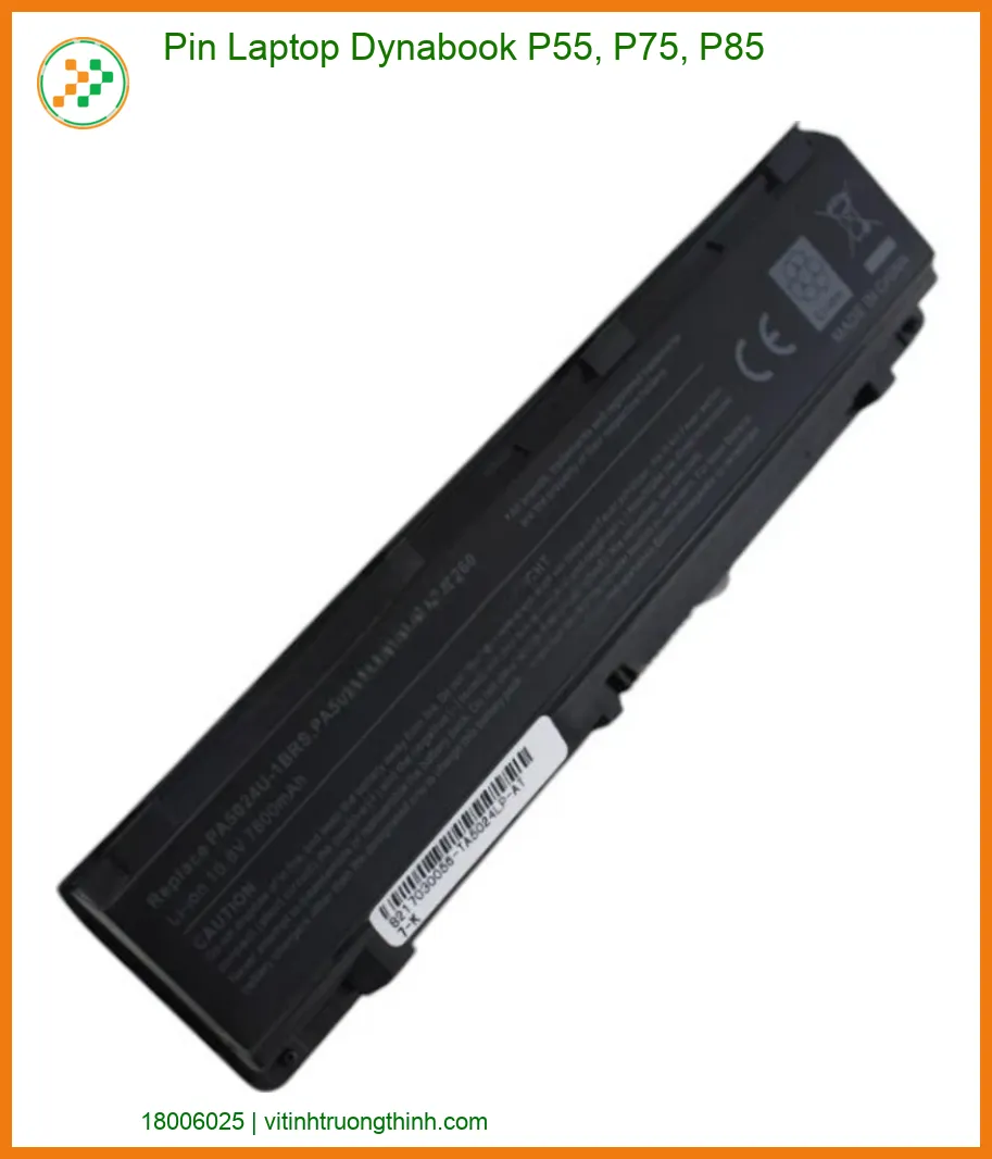 Pin Laptop Dynabook P55, P75, P85 - Thay Pin Chính Hãng, Lấy Liền Tại Chỗ