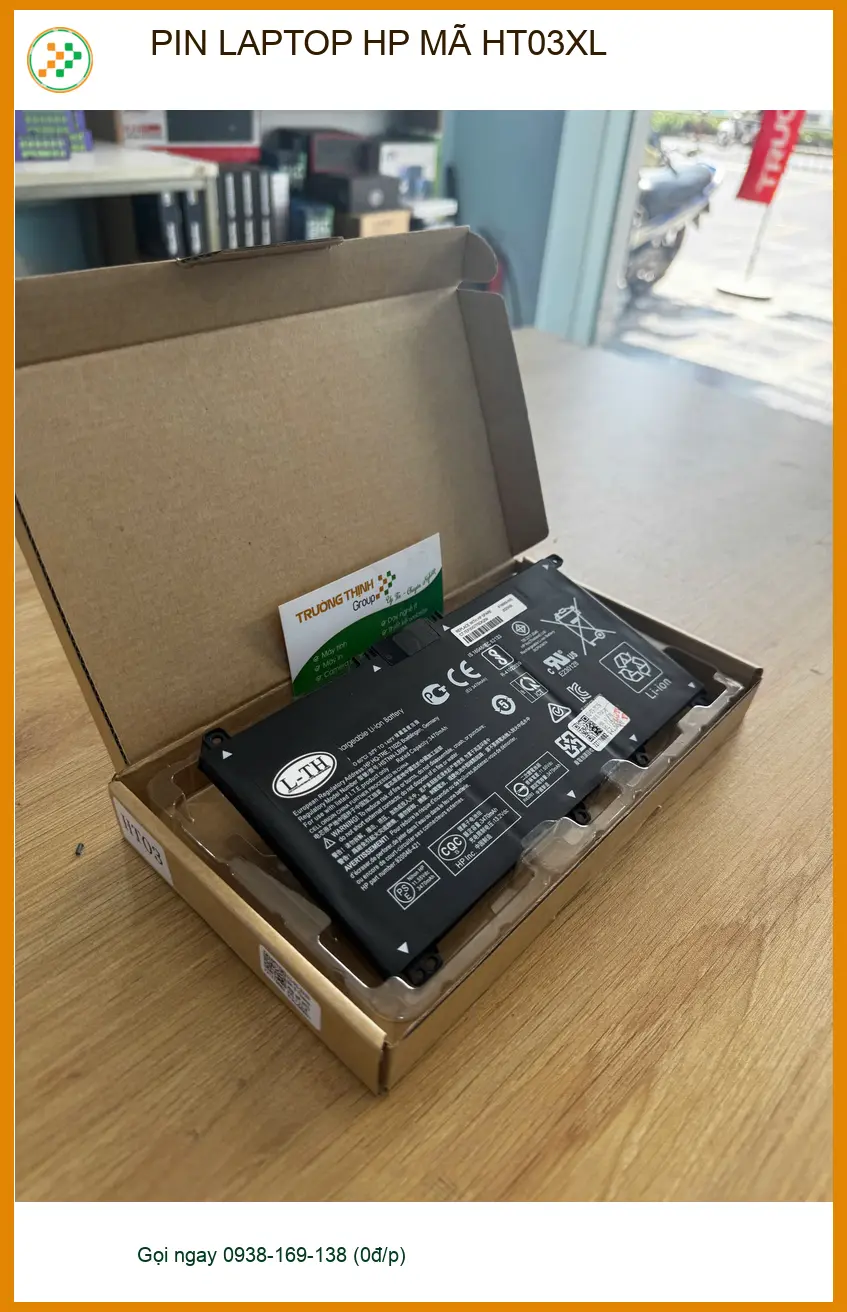 Tiệm thay PIN LAPTOP HP MÃ HT03XL Quận 10 - Anh Phúc kiến trúc sư cần lấy liền ảnh thực tế 2