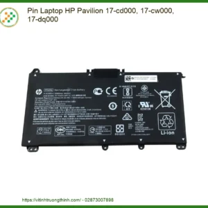 Pin Laptop HP Pavilion 17-cd000, 17-cw000, 17-dq000 – Đánh Giá Chi Tiết & Hướng Dẫn Thay Thế Chính Hãng