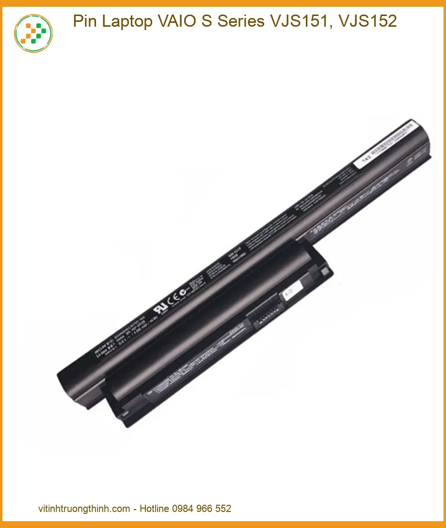 Pin Laptop VAIO S Series VJS151, VJS152 - Địa chỉ thay lấy liền TPHCM