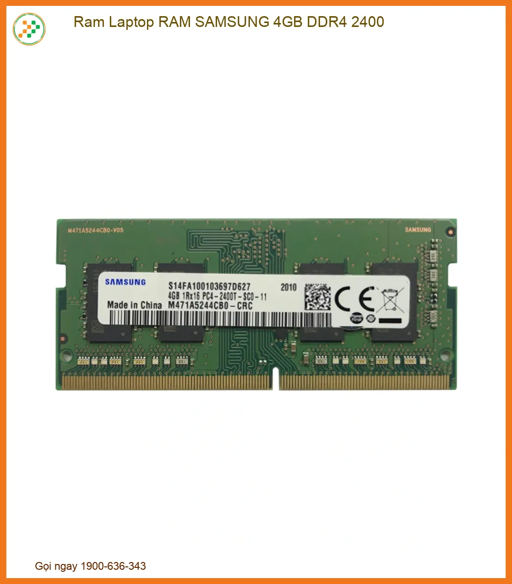 RAM Laptop SAMSUNG 4GB DDR4 2400 Chính Hãng | Nâng Cấp, Lắp Đặt Tận Nơi Giá Tốt