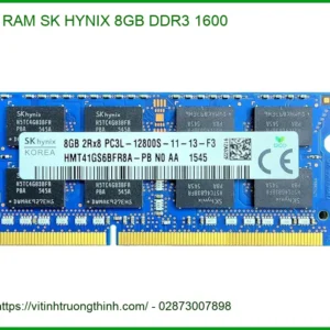 Ram Laptop SK Hynix 8GB DDR3 1600 – Lắp Đặt Nhanh Có Sẵn TPHCM