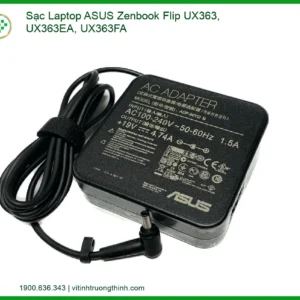 Sạc Laptop Asus Zenbook Flip Ux363, Ux363ea, Ux363fa Chính Hãng – Trung Tâm Thay Thế Uy Tín Tphcm