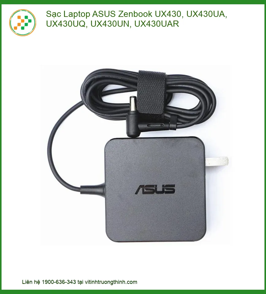 Sạc Laptop ASUS Zenbook UX430 series - Địa chỉ bán sạc chính hãng TPHCM