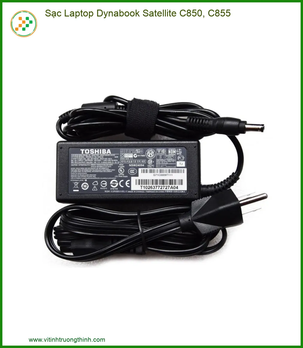 Sạc Laptop Dynabook Satellite C850, C855 - Địa chỉ thay lấy liền TPHCM