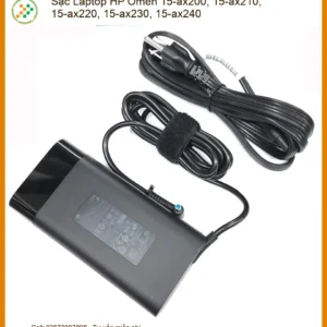 Sạc Laptop Hp Omen 15-ax200, 15-ax210, 15-ax220, 15-ax230, 15-ax240 Chính Hãng – Trung Tâm Thay Thế Uy Tín