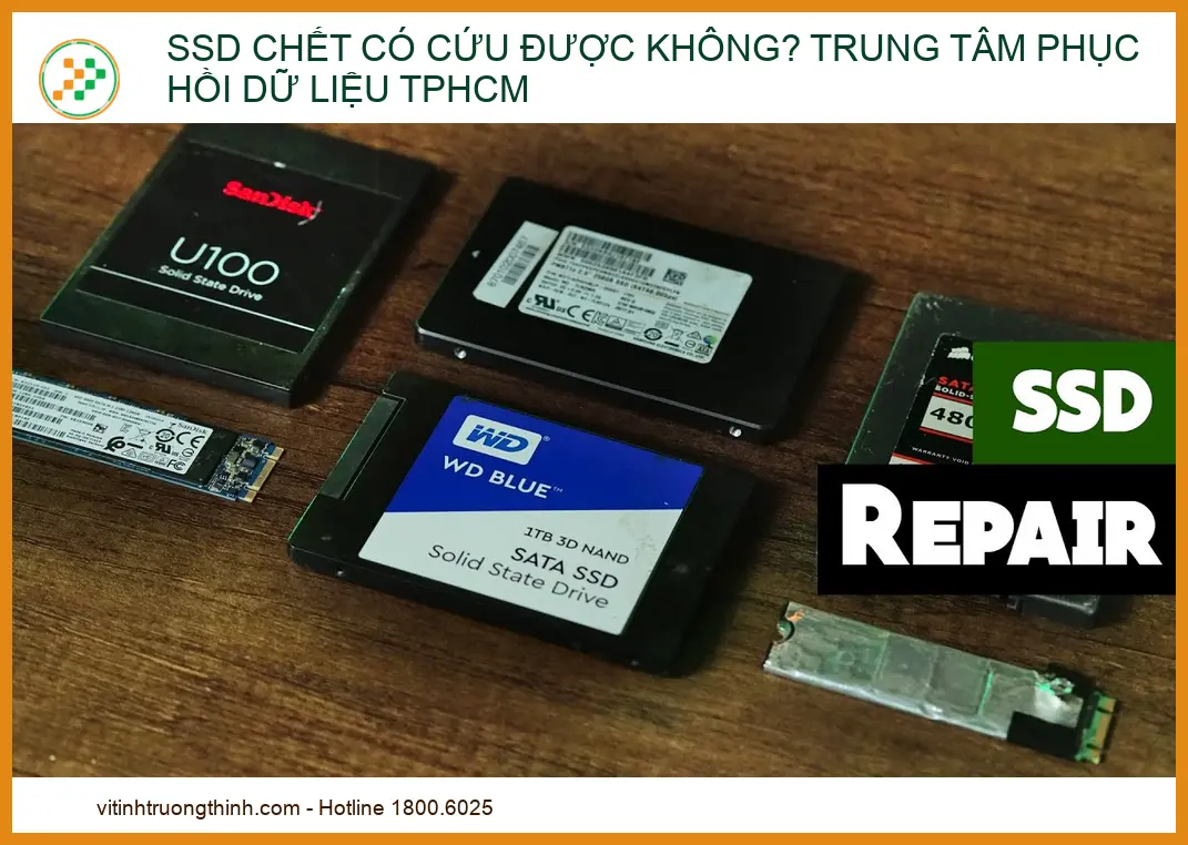 SSD Chết Có Cứu Được Không? Giải Pháp Phục Hồi Dữ Liệu Chuyên Nghiệp 2026