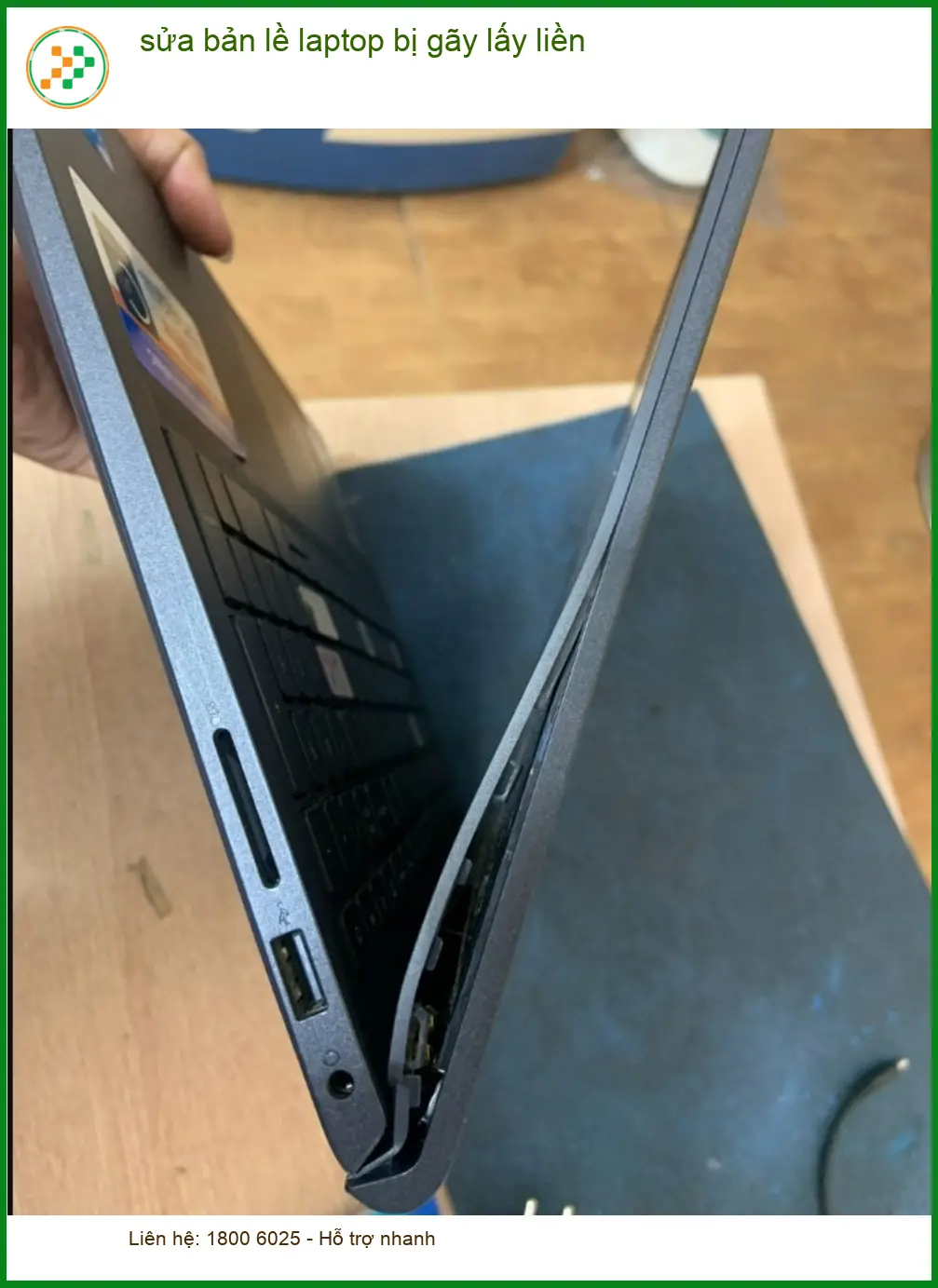 Sửa Laptop sửa bản lề laptop bị gãy lấy liền TPHCM - Địa chỉ uy tín