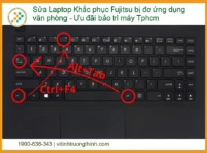 Laptop Fujitsu bị đơ ứng dụng văn phòng – Khắc phục nhanh chóng, hiệu quả tại TPHCM