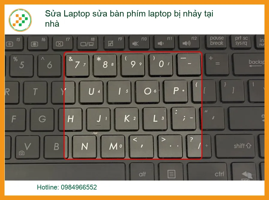 Bàn phím Laptop Bị Nhảy Chữ - Dịch Vụ Sửa Uy Tín, Lấy Ngay Tại Nhà