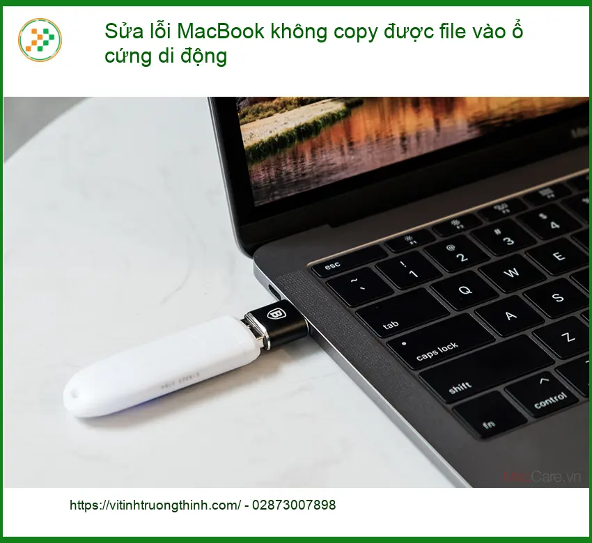 Macbook không copy file vào ổ cứng di động - Sửa lỗi lấy ngay TPHCM