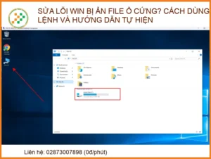 Sửa lỗi Win bị ẩn file ổ cứng: Hướng dẫn chi tiết từ chuyên gia Vi tính Trường Thịnh