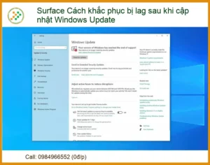 Cách Khắc Phục Bị Lag Sau Khi Cập Nhật Windows Update: Hướng Dẫn Từ Chuyên Gia