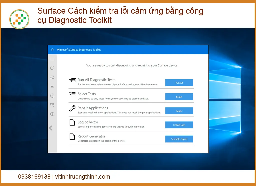 Hướng Dẫn Chi Tiết Cách Kiểm Tra Lỗi Cảm Ứng Bằng Công Cụ Diagnostic Toolkit