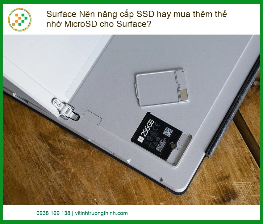 Surface: Nâng Cấp SSD Hay Thẻ Nhớ MicroSD? Chuyên Gia Giải Đáp!