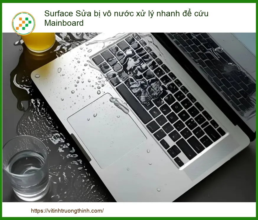 Surface Bị Vô Nước: Xử Lý Nhanh Để Cứu Mainboard - Địa Chỉ Sửa Uy Tín, Lấy Ngay
