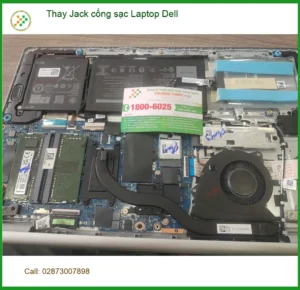 Bạn Tú sinh viên IT tìm chỗ Thay Jack cổng sạc Laptop Dell Quận 7 uy tín